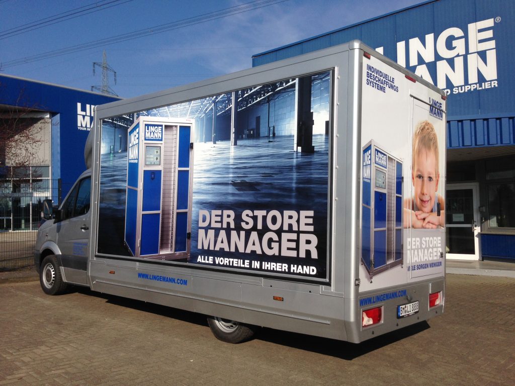 LKW mit Digitaldruck
